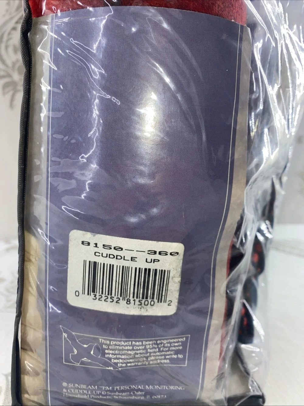 Vintage Sunbeam Electric‎ Throw / Blanket 50x60